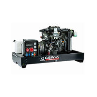 Дизельный генератор PRAMAC GBW45P Mecc Alte трехфазный без кожуха