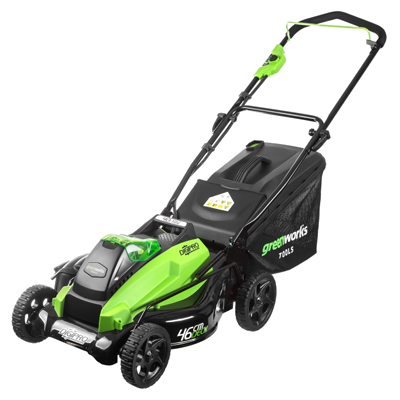 Газонокосилка аккумуляторная Greenworks GD40LM45K3