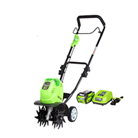 Культиватор аккумуляторный Greenworks G40TLK6