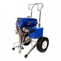 Безвоздушная электрическая окрасочная установка SPT1050L 220V 50 HZ на телеге