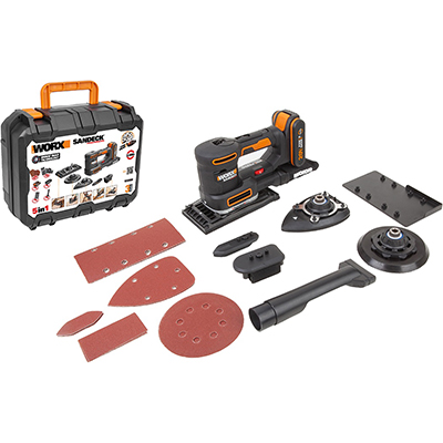 Виброшлифмашина аккумуляторная WORX WX820 Виброшлифмашина аккумуляторная WORX WX820