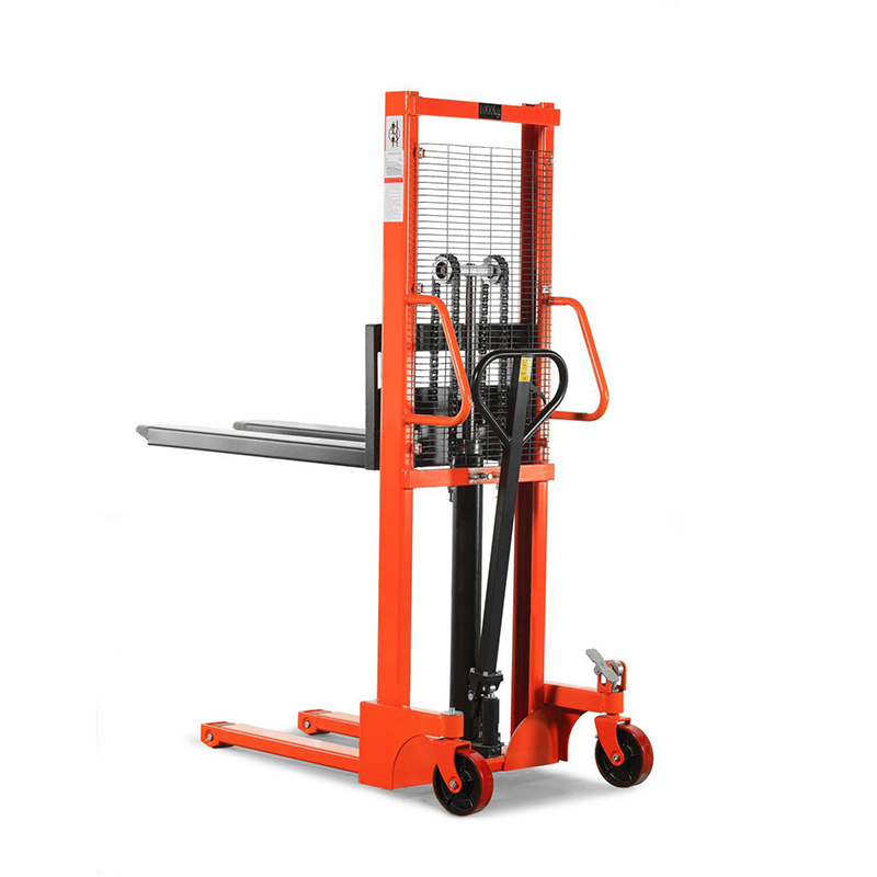 Штабелер гидравлический ручной NOBLELIFT SFH1030AG с раздвижными вилами Штабелер гидравлический ручной NOBLELIFT SFH1030AG с раздвижными вилами
