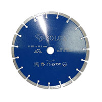 Диск алмазный Solga Diamant PROFESSIONAL сегментный (железобетон) 230x22,23 мм