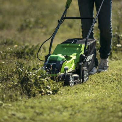 Газонокосилка аккумуляторная Greenworks G40LM35K3 Газонокосилка аккумуляторная Greenworks G40LM35K3