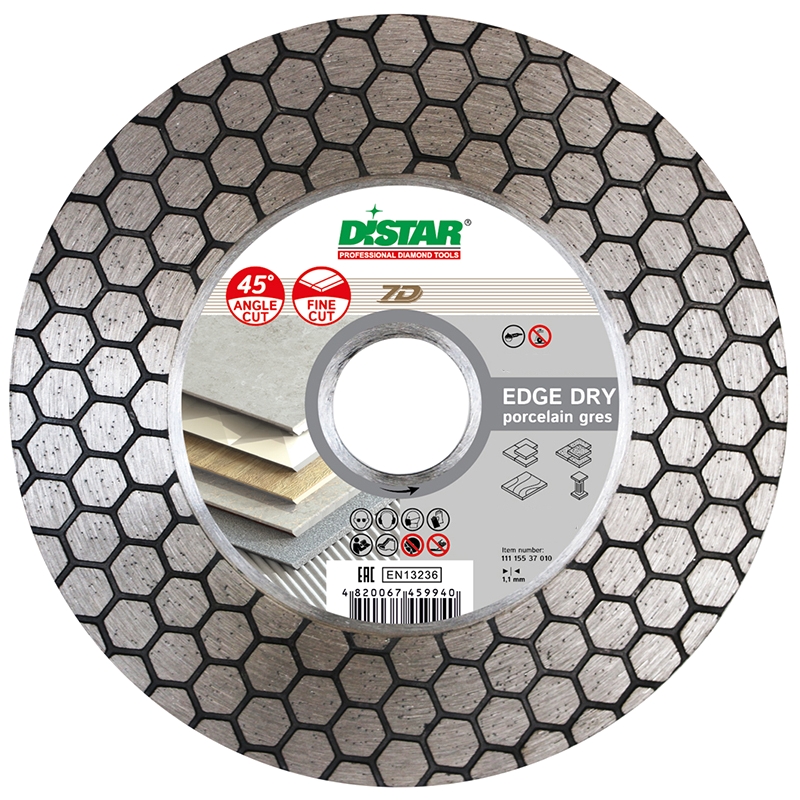 Диск алмазный Distar 1A1R 115x1,6x25x22,23 Edge Dry