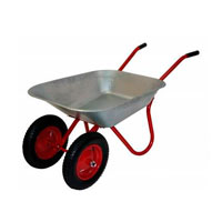 Тачка садовая двухколесная Tsunami WB 120D