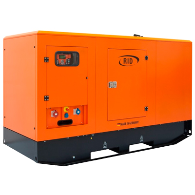 Дизельная электростанция RID B-SERIES 150 в звукоизолирующем корпусе