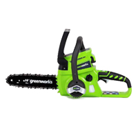 Цепная пила аккумуляторная GreenWorks G24CS25K2