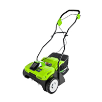 Аэратор аккумуляторный Greenworks G40DT30K4