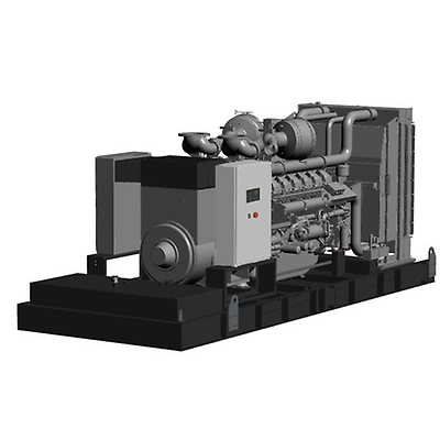 Дизельный генератор PRAMAC GSW875P Mecc Alte трехфазный без кожуха Дизельный генератор PRAMAC GSW875P Mecc Alte трехфазный без кожуха