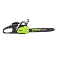 Цепная пила аккумуляторная Greenworks GD80CS50K2