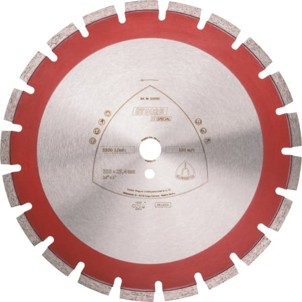 Алмазный диск KLINGSPOR 450x3,7x25,4/26W/11/S/DT/SPECIAL/DT902B Алмазный диск KLINGSPOR 450x3,7x25,4/26W/11/S/DT/SPECIAL/DT902B