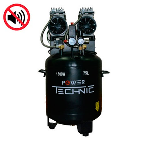 Компрессор Power Technic ACL 320/075 (бесшумный, безмасляный) Компрессор Power Technic ACL 320/075 (бесшумный, безмасляный)