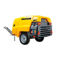 Компрессор винтовой Kaeser Mobilair M 27 (на шасси)