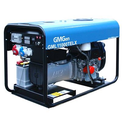 Дизельный генератор портативный GMGen Power Systems GML11000TELX Дизельный генератор портативный GMGen Power Systems GML11000TELX