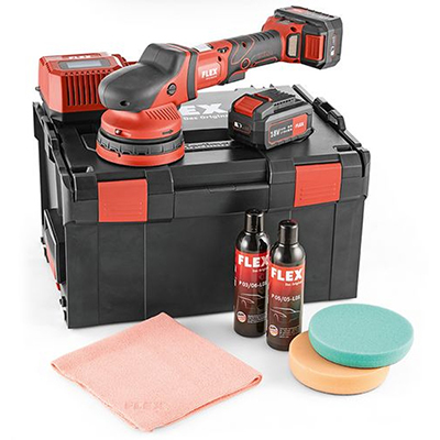 Машина эксцентриковая полировальная FLEX XCE 8 125 18.0-EC/5.0 P-Set Машина эксцентриковая полировальная FLEX XCE 8 125 18.0-EC/5.0 P-Set