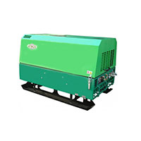 Компрессор дизельный передвижной Atmos PDP 70_10 без шасси на салазках