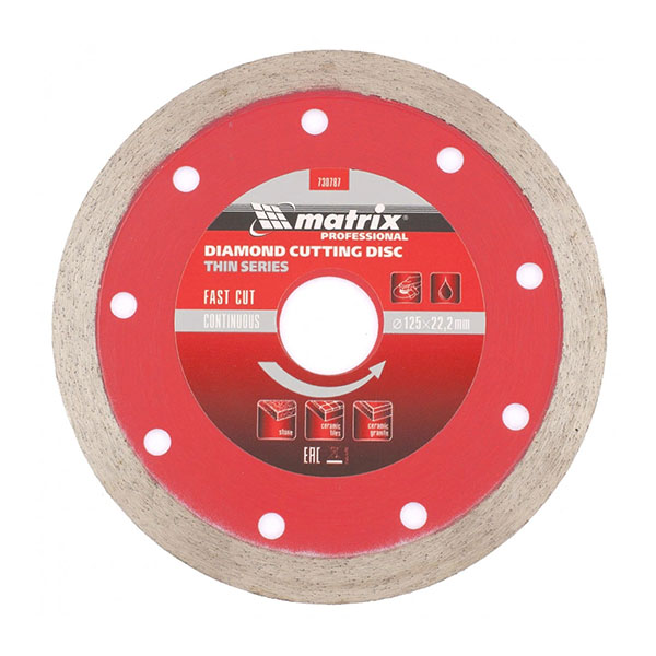 Алмазный диск MATRIX 150х22,2 мм (тонкий мокрая резка) Алмазный диск MATRIX 150х22,2 мм (тонкий мокрая резка)