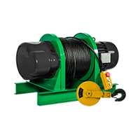 Лебедка электрическая EURO-LIFT KCD 1500/3000 кг, 100/50 м 380В