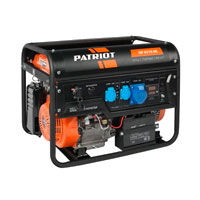 Генератор бензиновый PATRIOT GP 8210AE