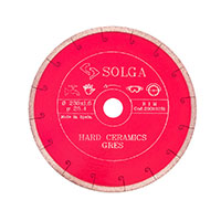 Диск алмазный Solga Diamant HARD CERAMICS сплошной (керамогранит) 230x25,4 мм