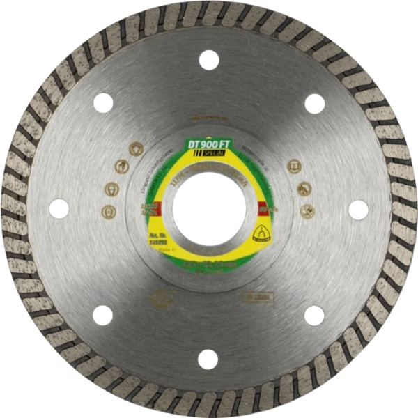 Алмазный диск KLINGSPOR 100x1,4x22,23/16/GR/S/DT/SPECIAL/DT900FT