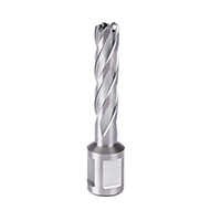 Сверло корончатое по металлу ПрофОснастка d 14 L=55/88 мм №04 Weldon19 HSS M2