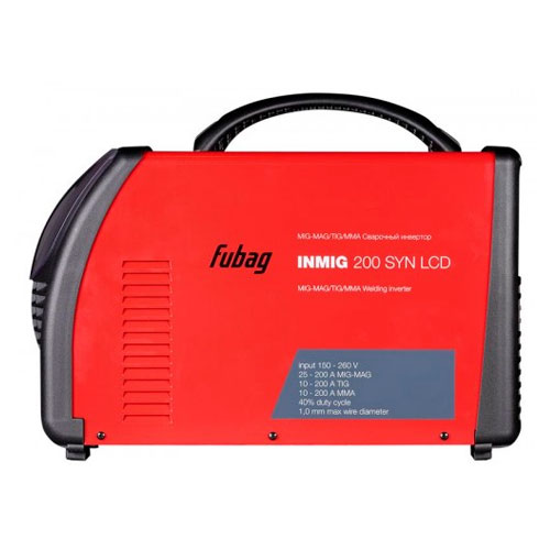 Cварочный полуавтомат-инвертор INMIG 200 SYN LCD (38430) + горелка FB 250_3 м (38443) Cварочный полуавтомат-инвертор INMIG 200 SYN LCD (38430) + горелка FB 250_3 м (38443)