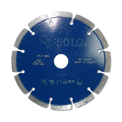 Диск алмазный Solga Diamant PROFESSIONAL сегментный (железобетон) 150x22,23 мм Диск алмазный Solga Diamant PROFESSIONAL сегментный (железобетон) 150x22,23 мм