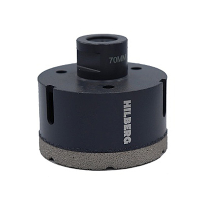 Коронка алмазная Hilberg Super Hard 3T М14 80х35 мм Коронка алмазная Hilberg Super Hard 3T М14 80х35 мм в Тул-ките