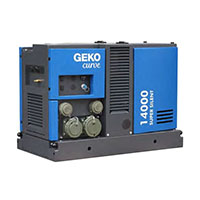 Генератор бензиновый GEKO 14000 ED S/SEBA SS в кожухе (электрический стартер)