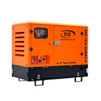 Дизельная электростанция RID E-SERIES 8 в звукоизолирующем корпусе
