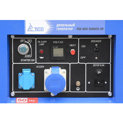 Дизель генератор TSS SDG 5000ES-2R Дизель генератор TSS SDG 5000ES-2R