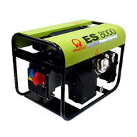 Бензиновый генератор портативный PRAMAC ES8000 AVR, 400V