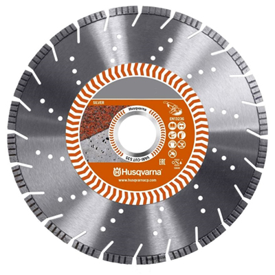 Алмазный диск VARI-CUT S35 (VARI-CUT TURBO) 400-25,4 Husqvarna 5879059-01 (гранит,мрамор,ж/бетон)