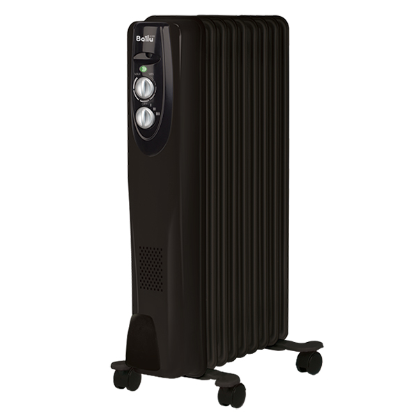 Радиатор масляный Ballu Classic black BOH/CL-09BRN 2000 (9 секций) Радиатор масляный Ballu Classic black BOH/CL-09BRN 2000 (9 секций)