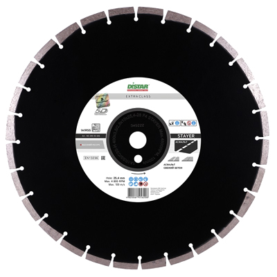 Диск алмазный Distar 1A1RSS/C3-H 450x4,0/3,0x10x25,4-32 F4 STAYER
