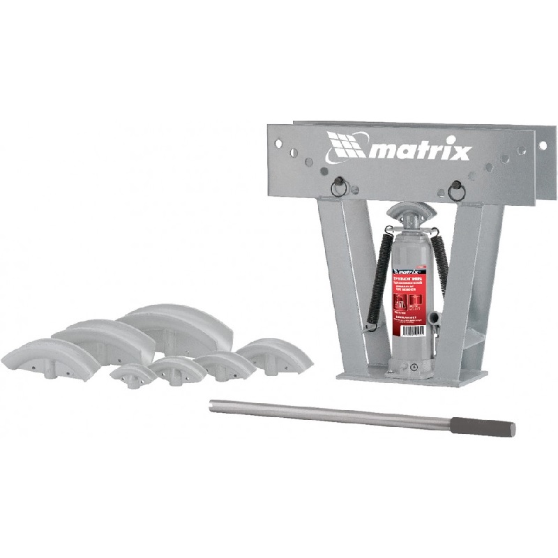 Трубогиб гидравлический MATRIX 1/2"–3" 15 т (в комплекте с башмаками) Трубогиб гидравлический MATRIX 1/2"–3" 15 т (в комплекте с башмаками)