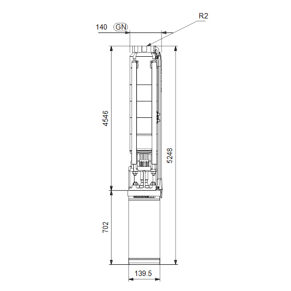 Насос скважинный Grundfos SP 9-79 3x400В Насос скважинный Grundfos SP 9-79 3x400В