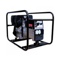 Дизельный сварочный генератор EUROPOWER EP 200 DX1E AC (Hatz)