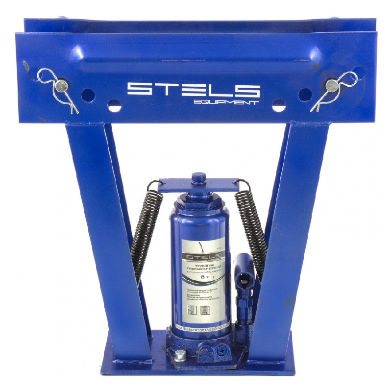 Трубогиб гидравлический Stels 8 т (в комплекте с башмаками 1/2"–1",пласт. кейс.) Трубогиб гидравлический Stels 8 т (в комплекте с башмаками 1/2"–1",пласт. кейс.)