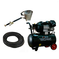Штукатурная мини-станция EK-1PT Mini 440/50 220V 2,3 кВт (для стен)