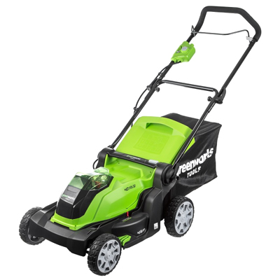 Газонокосилка аккумуляторная Greenworks G40LM41 Газонокосилка аккумуляторная Greenworks G40LM41