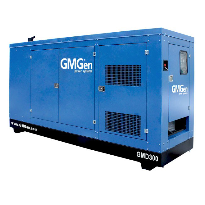 Дизельная электростанция GMGen Power Systems GMD300 (в шумозащитном кожухе) Дизельная электростанция GMGen Power Systems GMD300 (в шумозащитном кожухе)