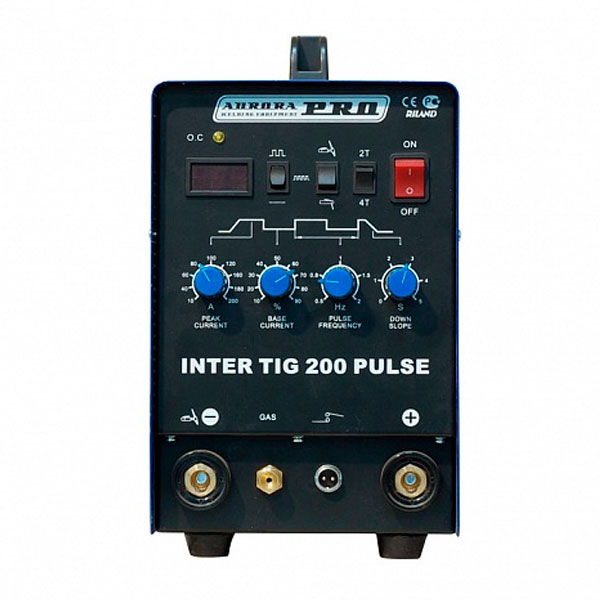 Аппарат аргонодуговой сварки Aurora INTER TIG 200 PULSE Mosfet (TIG 200m) Аппарат аргонодуговой сварки Aurora INTER TIG 200 PULSE Mosfet (TIG 200m)