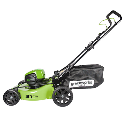Газонокосилка аккумуляторная Greenworks GD60LM51HP Газонокосилка аккумуляторная Greenworks GD60LM51HP