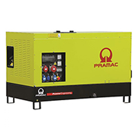 Дизельный генератор PRAMAC GBW22Y Pramac трехфазный в кожухе