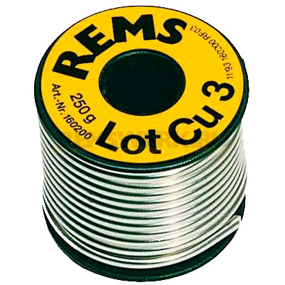 160200 Припой Rems Lot Cu 3 160200 Припой Rems Lot Cu 3