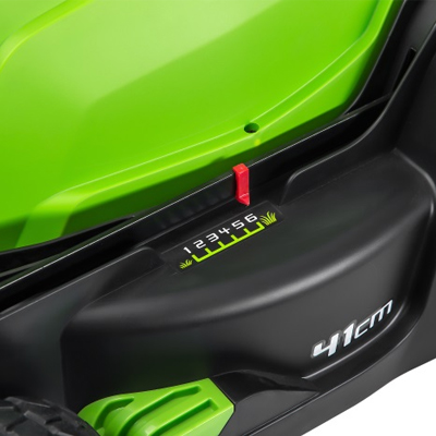 Газонокосилка аккумуляторная Greenworks G40LM41 Газонокосилка аккумуляторная Greenworks G40LM41