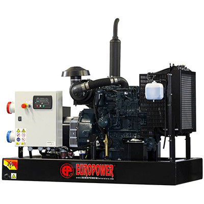 Дизельный генератор EUROPOWER EP 34 TDE (двигатель 1500 об/мин) Дизельный генератор EUROPOWER EP 34 TDE (двигатель 1500 об/мин)